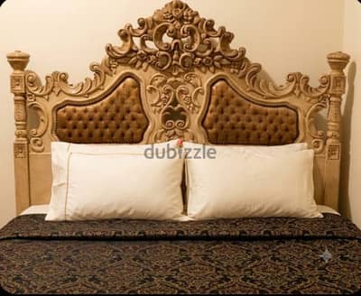 غرفه نوم كلاسيك فخم جداً خشب زان معتق للبيع