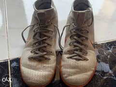 original Nike mercurial tartan football shoes 0