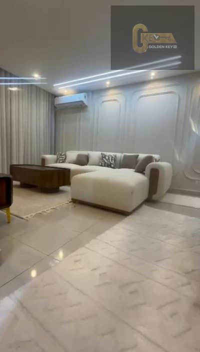 Luxury apartment with premium special finishing, elegant modern design, and a prime location close to all services in Madinaty.