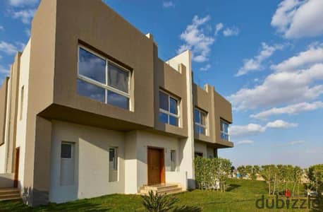 Ready to move fully finished twin house villa 269 meters for sale in Etapa, El Sheikh Zayed