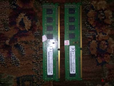 رامتين 4 جيجا DDR3 (إجمالي 8 جيجا) حالة زيرو