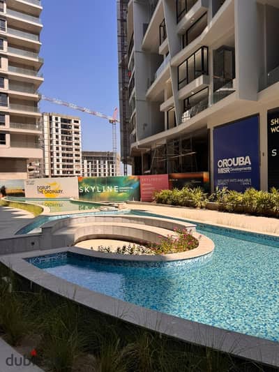 شقة 125 متر بحري صريح وفيو مفتوح 100% في Orouba Skyline سموحة