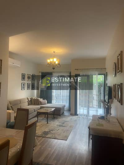 160 sqm ground-floor apartment with a garden at Al Marasem Fully furnished, for rent