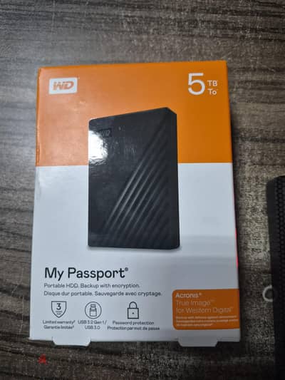 WD My Passport 5TB USB