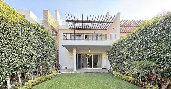 Finished Townhouse RTM in Allegria, next to Al Ahly Club and Al Rabwah