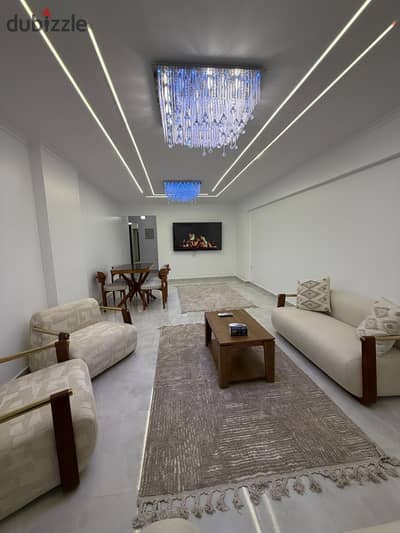 Brand New Furnished Apartment 220M for Rent 3 Bedrooms, Hotel-Style Lobby & Street View