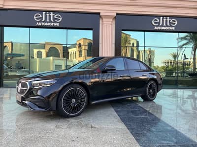 Mercedes-Benz E200 AMG 2025 عفشه و محاور