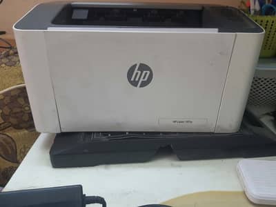 HP Laser 107w برنتر ليزر ابيض واسود وواي فاي