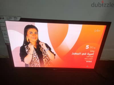 شاشه LG 42 بحاله الجديد استخدام خفيف