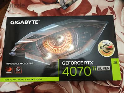 للبيع كارت شاشة Gigabyte RTX 4070 Ti SUPER (16GB)