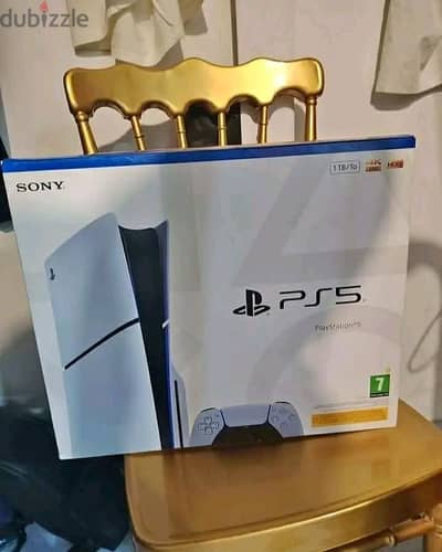 ps5 slim جديد متبرشم
