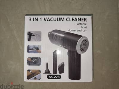مكنسة يدوية وبلاور 3 in 1 Portable Vacuum and Blower