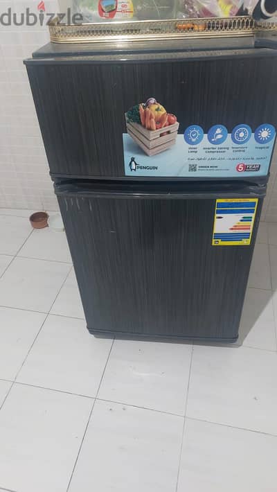 PENGUIN Defrost Mini Bar Refrigerator, 150 Liter