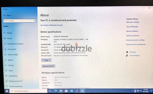 HP ProBook-450 G3-256 SSD + 1 TB HDD