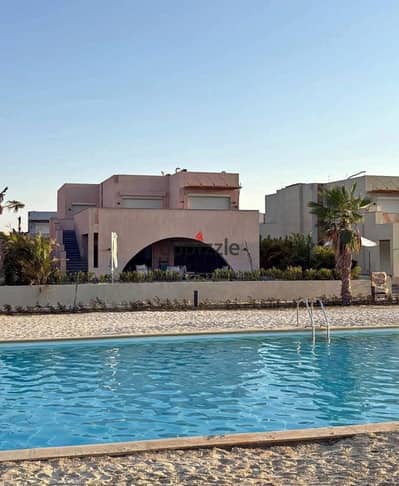 Playa Ghazala | Upper Complex – 5th Row from the Sea Lagoon & sea view in a very prime location • BUA 249 m² + open roof 147 m² • 4 bedrooms | 4 bathrooms + nanny room •