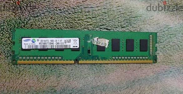 قطعتين رام 4 جيجا (2x2 جيجا) سامسونج وهيونكس DDR3