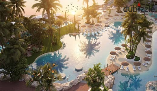 Property for sale in Hurghada in a luxurious compound with a garden and elevator in installments in the Red Sea