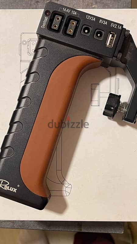 Rolux RL-BD1170N Battery Grip Top Handle Grip 3
