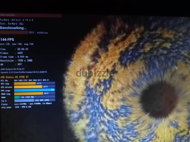 RX5700XT 8GB 5