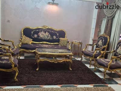 100m furnished air-conditioned in Smoha Cooperatives Smoha 2 rooms and reception floor 6