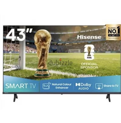 تلفاز هايسنس ذكي 43 بوصة بدقة Full HD - نظام VIDAA