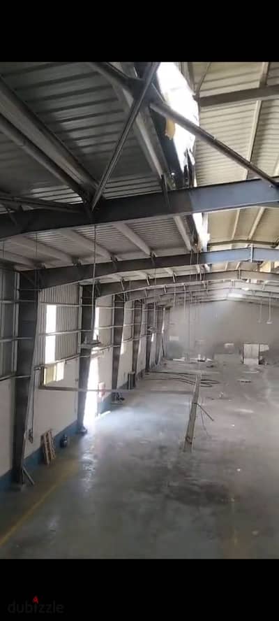 Factory for rent in the industrial area 6 October