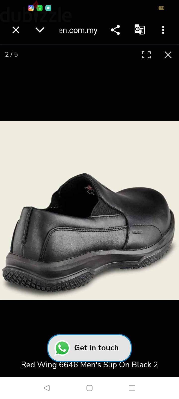 Red Wing 6646 slip-on 2