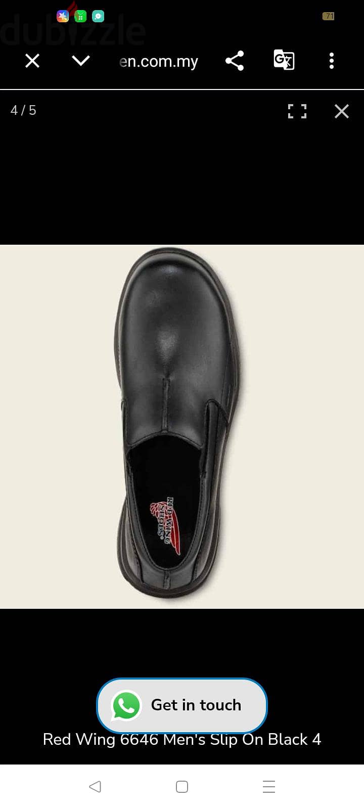 Red Wing 6646 slip-on 4