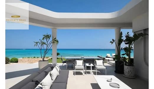 Ground chalet with a garden for sale, immediate delivery from Hyde Park, next to Caesar Village and La Vista Village, fully finished with a view of the sea.