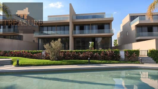 توين هاوس بحمام سباحه خاص للبيع في ليك فيو بوتيك - القاهره الجديده -  Lake View Boutique - new cairo