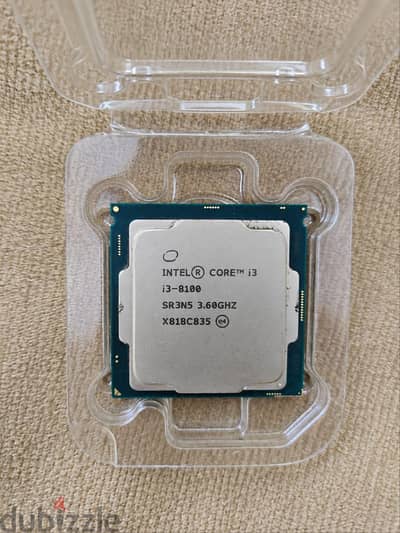 Processor Intel Core i3-8100