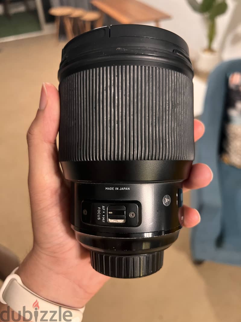 Sigma Art 85mm f1.4 for nikon 1