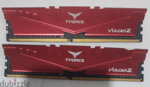 رامتين كمبيوتر 2×4gb ddr4 3000hz pc بمشتت حراري
