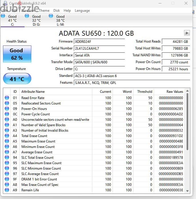 ADATA SU650 1