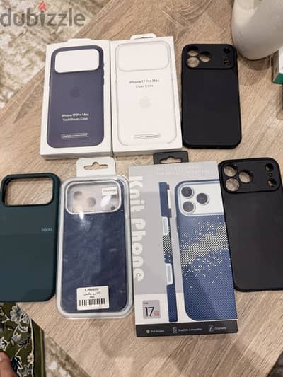 Iphone 17 pro max Case (7 cases)