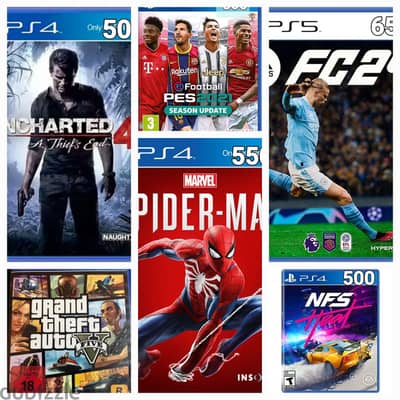 اسطوانات PS4 بلايستيشن ٤