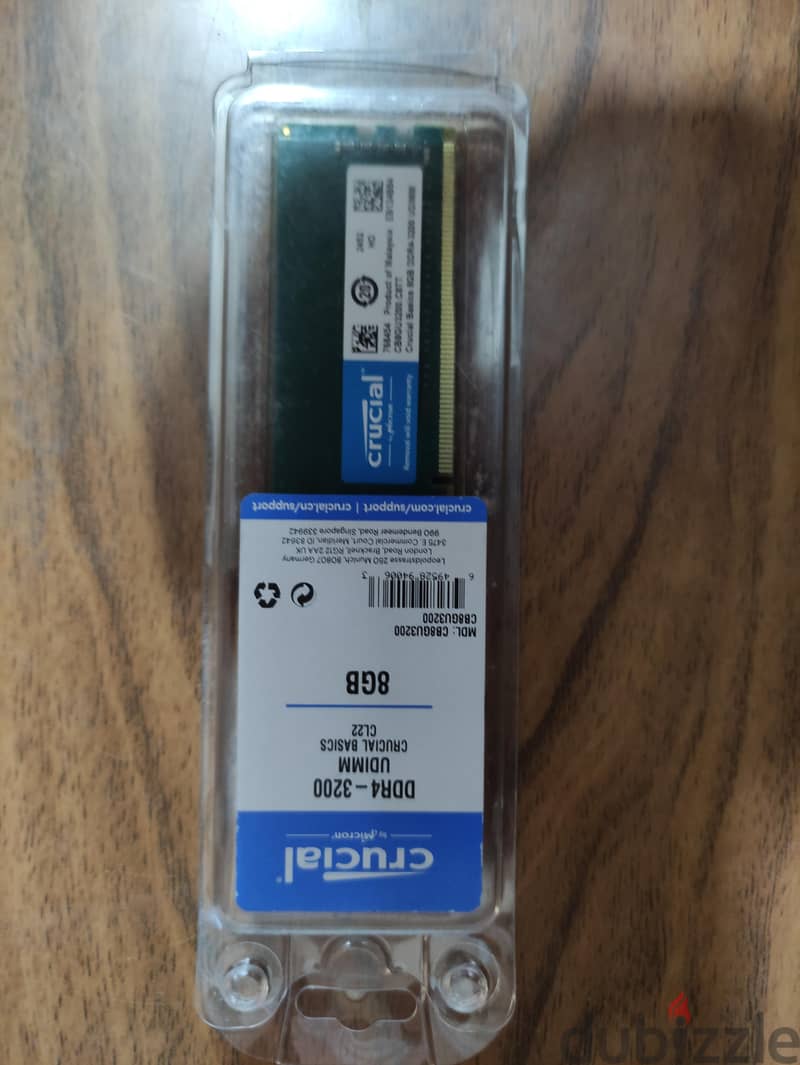 Crucial 16GB (2x8GB) DDR4 3200MHz - جديد متبرشم - Computer Accessories ...