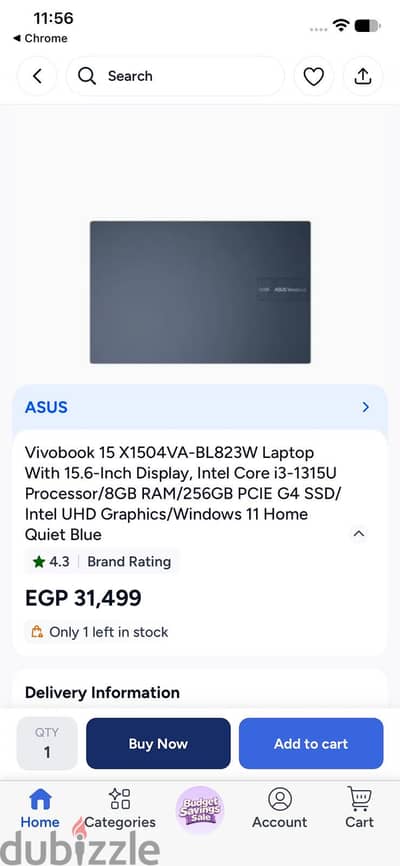 Asus vivobook x1504va