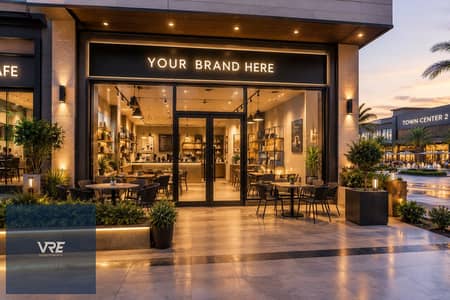  محل أرضي على بلازا مباشرة في Town Center 2 | مقدم 10% وتقسيط حتى 100 شهر!
