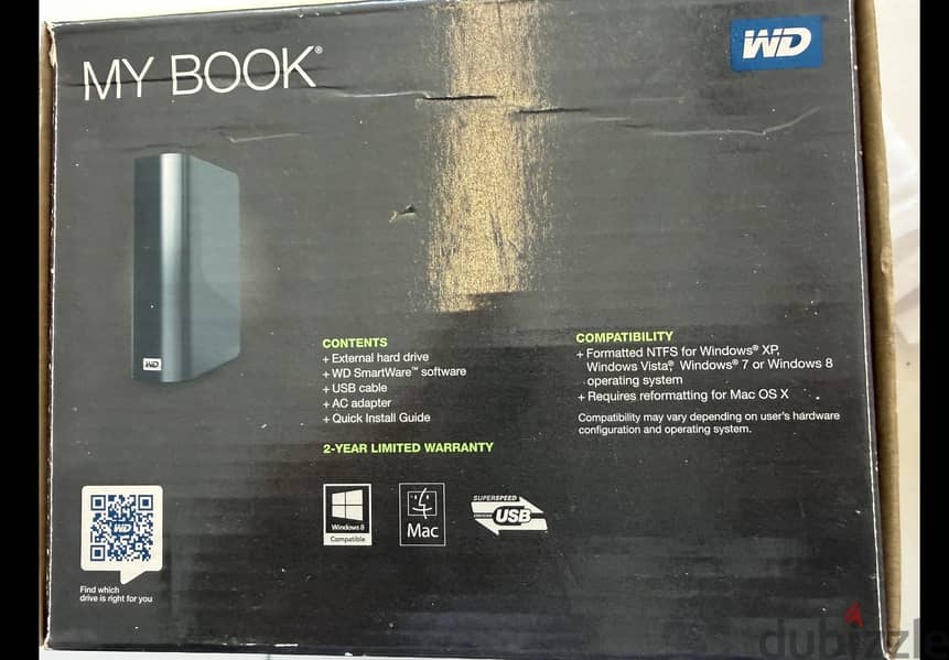 My BOOK WD Device 2TB 3