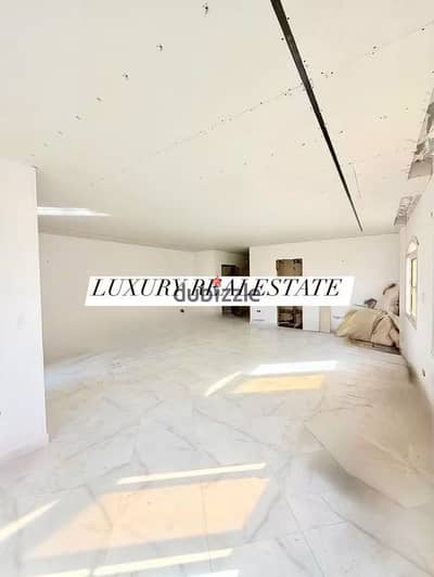 For rent  administrative space of 230 meters in a prime location in neighborhood 9  in Sheikh Zayed, first floor, elevator, villa with companies, first use, finishing works will be completed by the 15th of the month, consisting of: • 3 rooms • 2 bathrooms