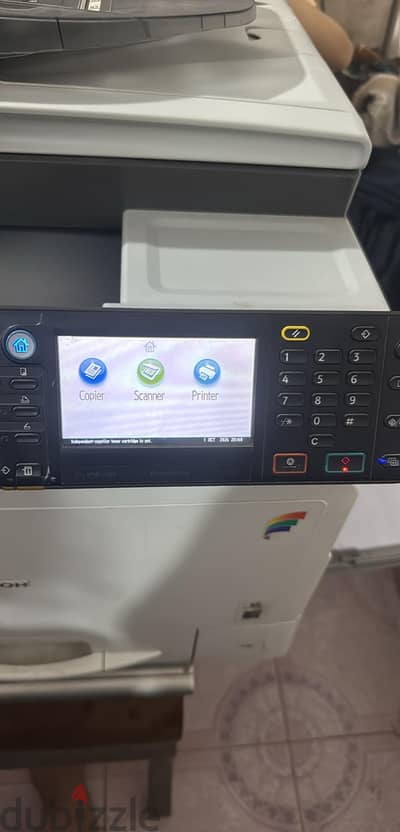 Ricoh ايطالي Aficio MP C3500 Color A3 - عداد 5,956 فقط