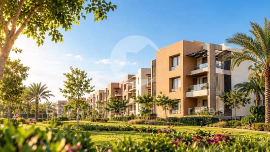 LUXURY APARTMENT FOR SALE  IN CRESCENT WALK NEW CAIRO WITH 5% DOWN PAYMENT OVER 10 YEARS - MARAKIZ NEW CAIRO !!!