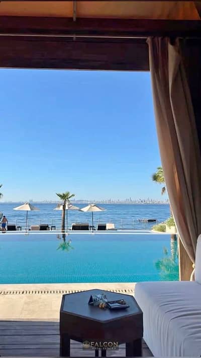 شاليه للبيع بحري بفيو خيالي علي lagoon متشطب high end في مكادي هايتس أوراسكوم الغردقة Makadi Heights دقائق من سوما باي soma bay و الجونه el gouna