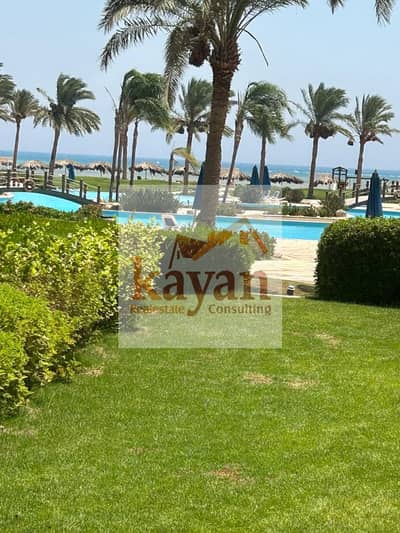 شالية ارضي بجاردن اول صف بحر للبيع في لافيستا 5 عين السخنة