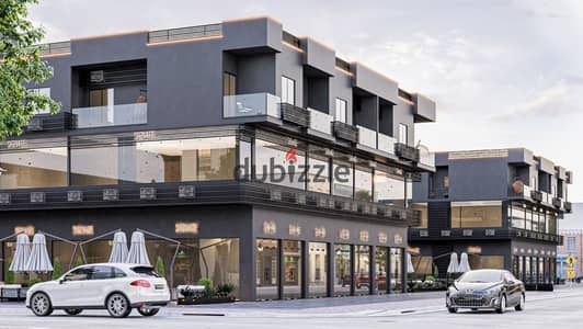 **Ground-Floor Commercial Shop for Sale at North Plaza Mall, 6th of October City – 25% Down Payment, Interest-Free**