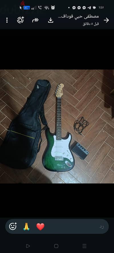 irin Stratocaster electric guitar full backage+ Amp KG-10+ bag and