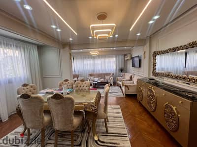 FOR SALE | Prime 185m² Fully Furnished & Equipped Super Lux Apartment with Parquet Flooring – Off Ahmed Orabi St. , Mohandseen