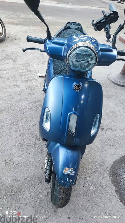 اسكوتر كيواي زهرة 200 cc انجيكشن موديل 2025