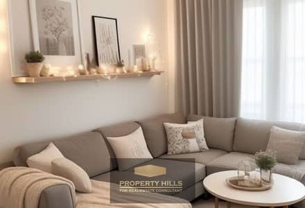 Furnished apartment ready for immediate delivery at the best price, minutes from the Dahshour intersection and next to Mall of Arabia and near the Sporting Club.